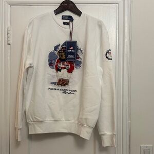Polo by Ralph Lauren Olympics Bear Design sweatshirt worn by Taylor Swift